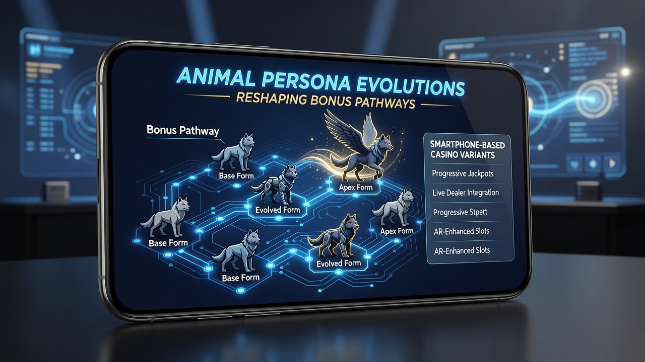 Mobile Casino-App mit evolutionären Tierpersonas und Belohnungspfaden