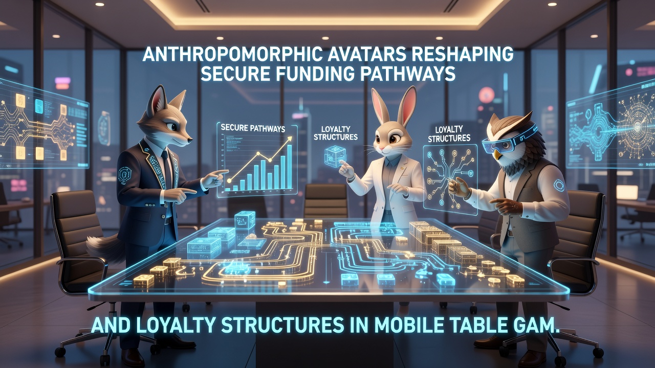 Mobile Tischspiele mit anthropomorphen Avataren und Loyalty-Tiers in Ökosystemen